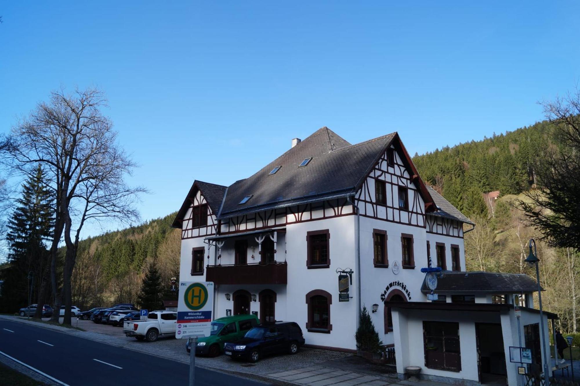 Gasthof Und Pension Hammerschaenke Wildenthal Exterior photo